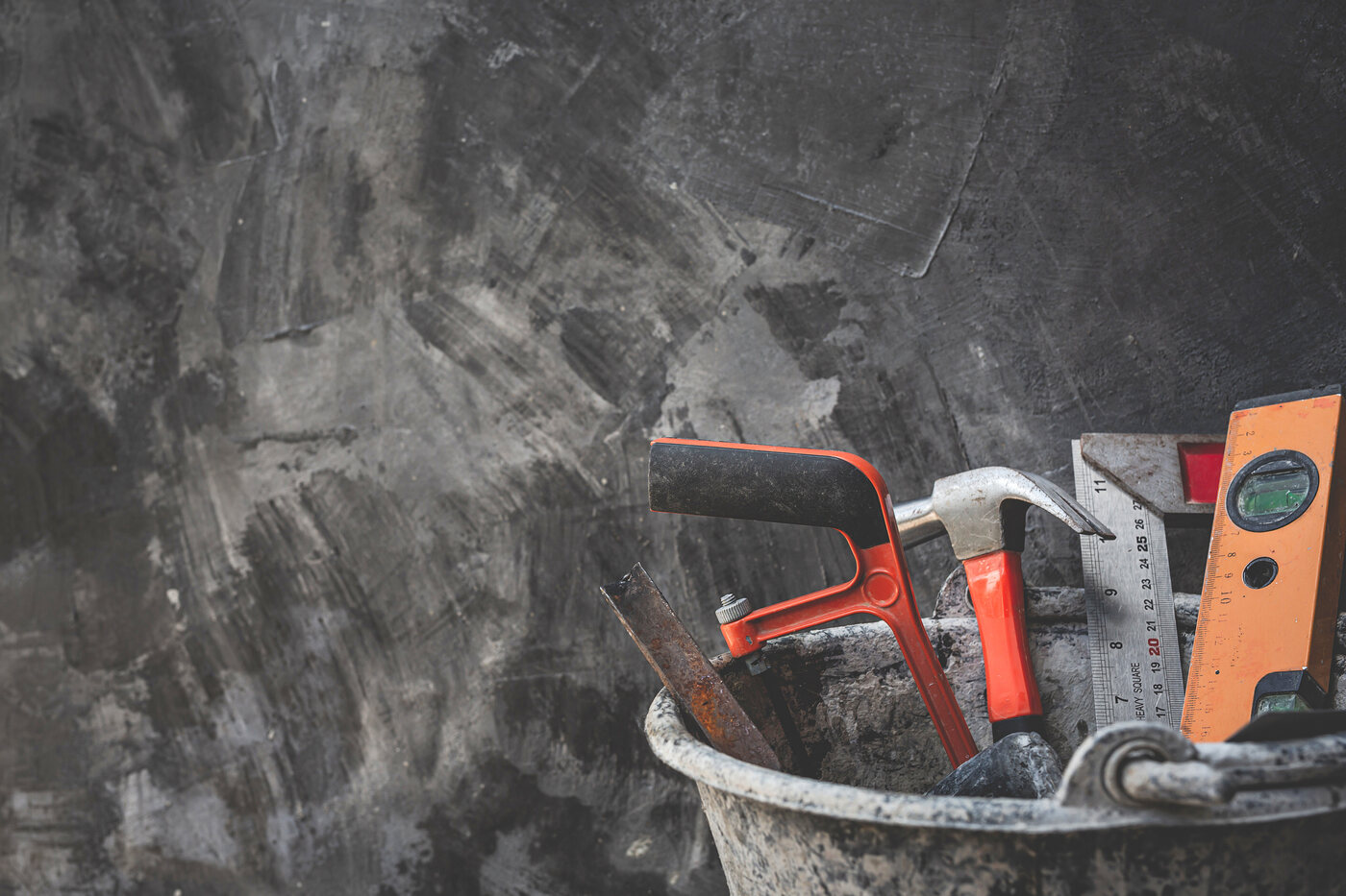 Herramientas para mantenimiento de obra